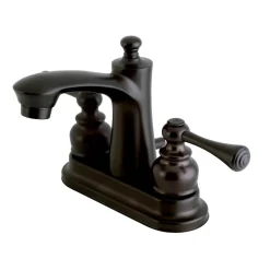 Kingston Brass Vintage Deck Mount 4" Centerset Bathroom Faucet