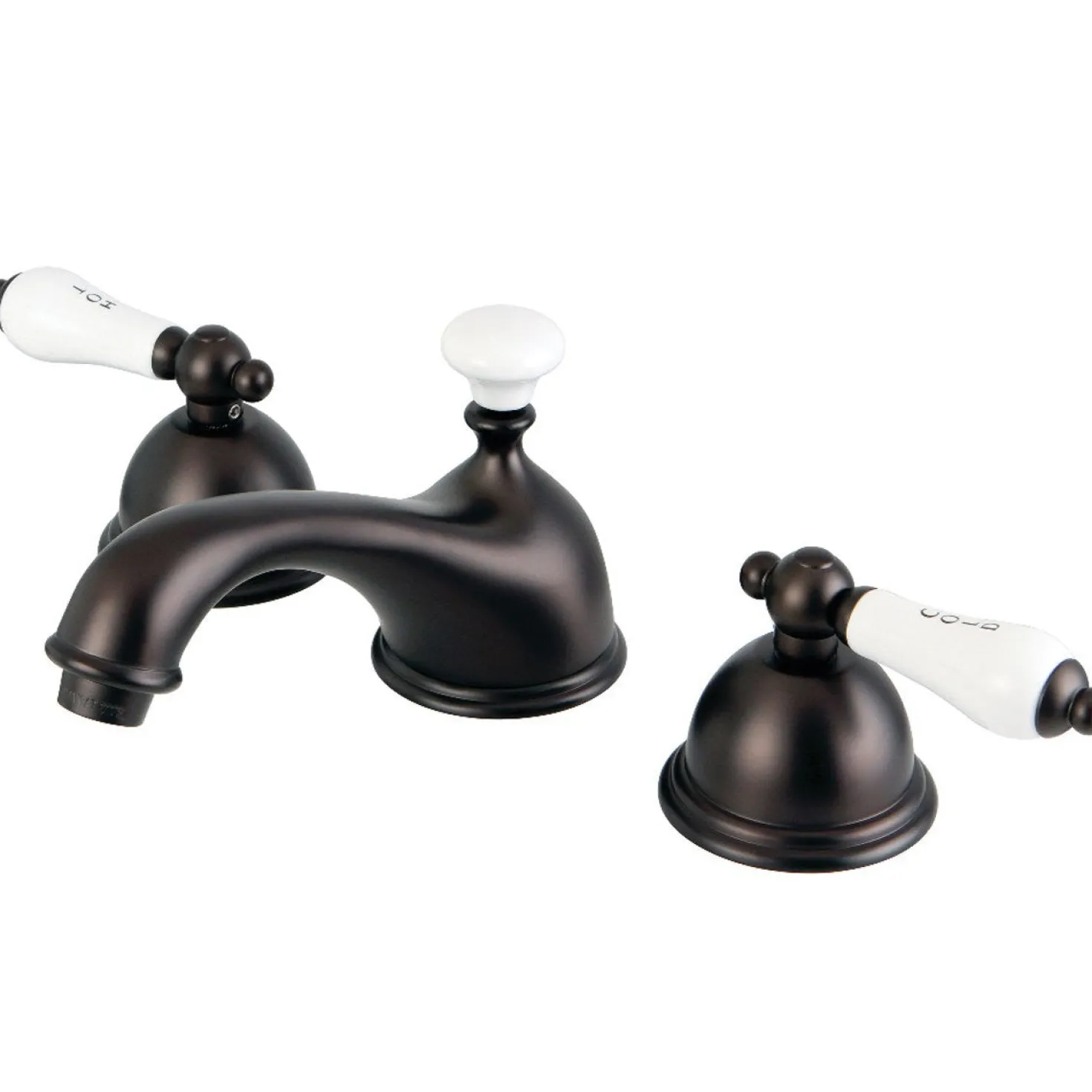 Kingston Brass Vintage Deck Mount 8 to 16-Inch Widespread Bathroom Faucet
