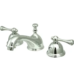 Kingston Brass Vintage Deck Mount 8-Inch Widespread Bathroom Faucet