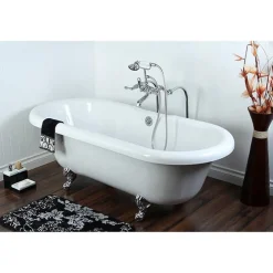 Kingston Brass Vintage Freestanding Tub Filler Package