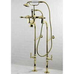 Kingston Brass Vintage Freestanding Tub Filler Package