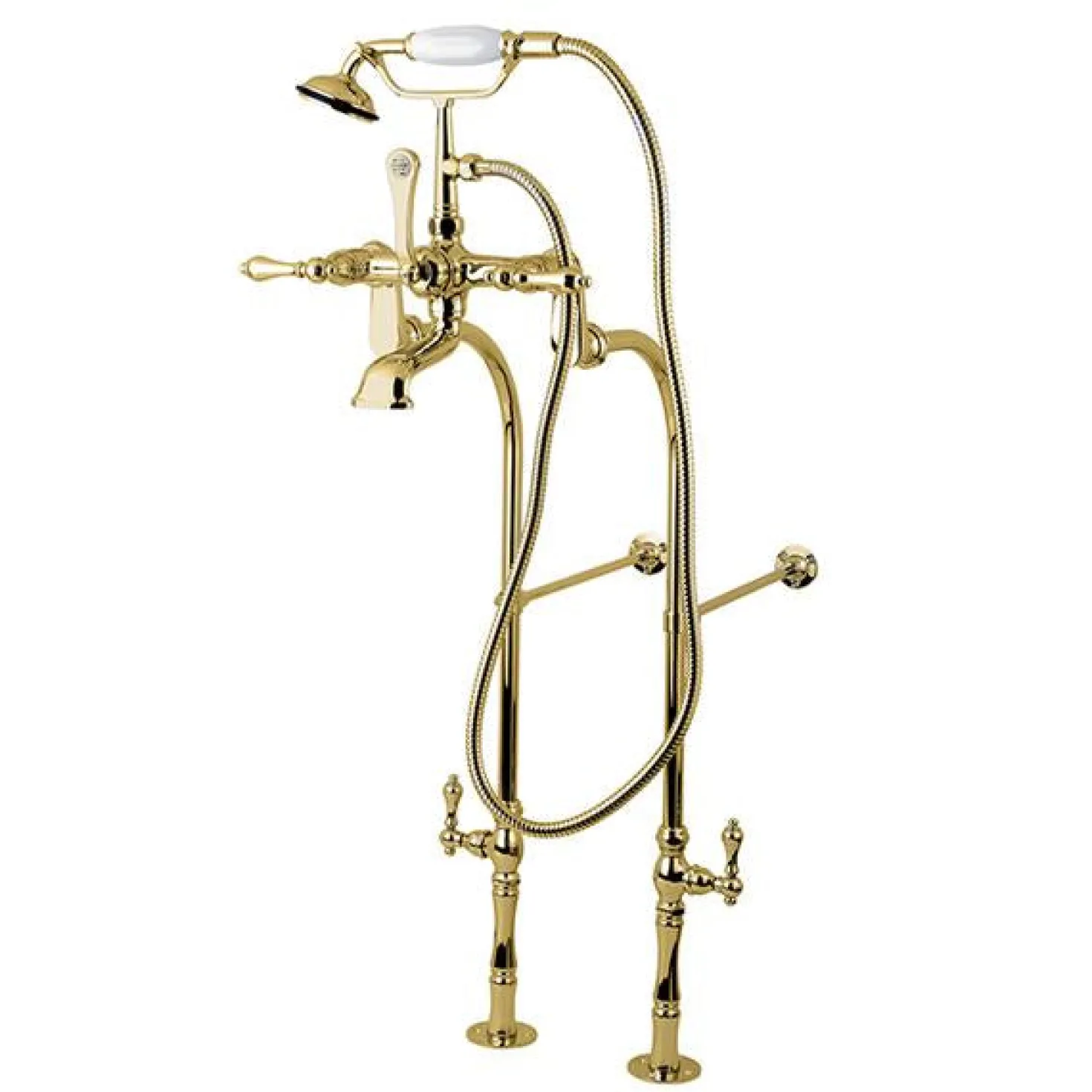 Kingston Brass Vintage Freestanding Tub Filler Package