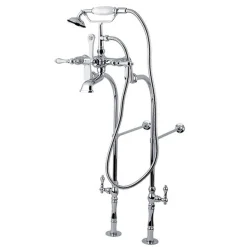 Kingston Brass Vintage Freestanding Tub Filler Package