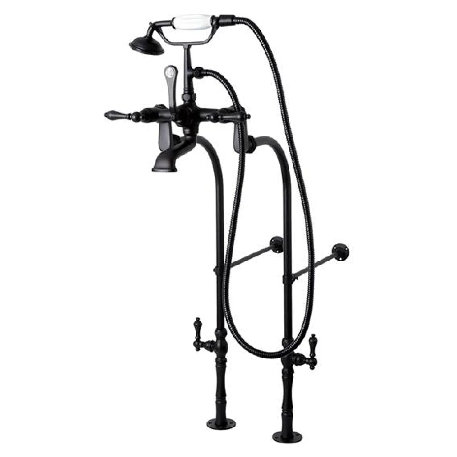 Kingston Brass Vintage Freestanding Tub Filler Package