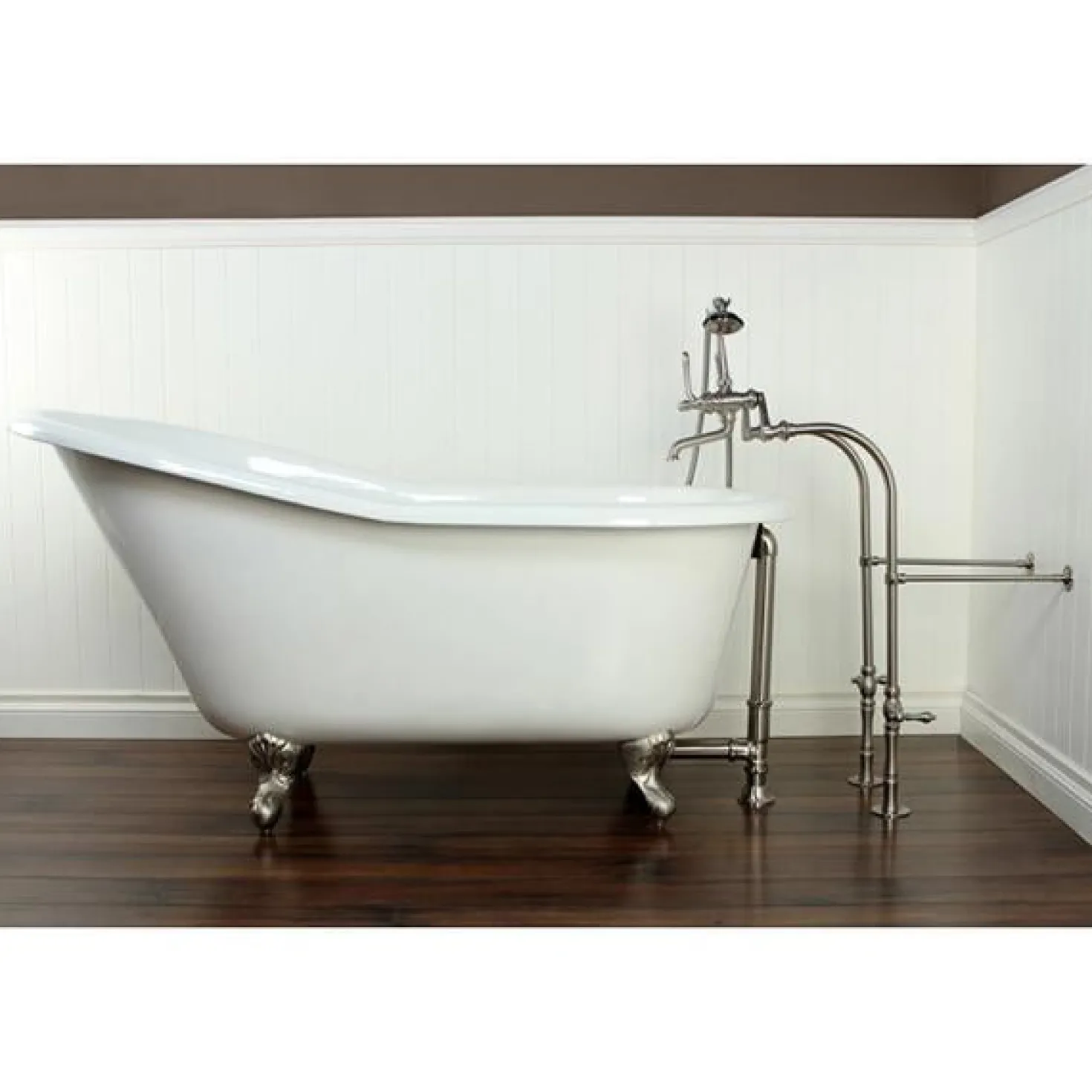 Kingston Brass Vintage Freestanding Tub Filler Package