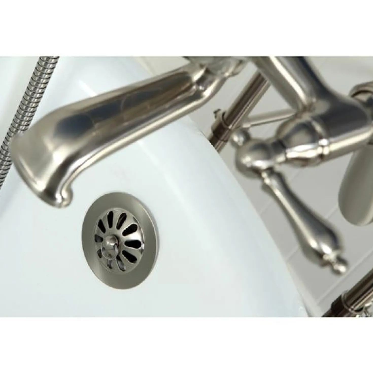 Kingston Brass Vintage Freestanding Tub Filler Package