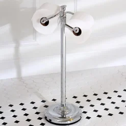 Kingston Brass Vintage Freestanding Toilet Paper Stand