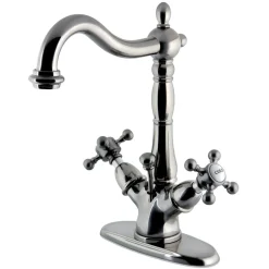 Kingston Brass Vintage 2-Handle 4-Inch Centerset Bathroom Faucet