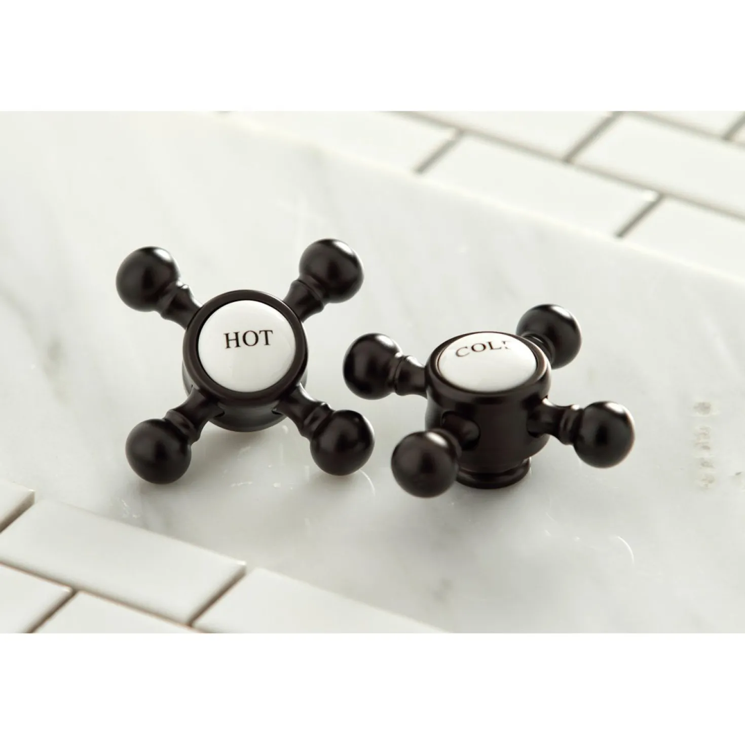 Kingston Brass Vintage 2-Handle 4-Inch Centerset Bathroom Faucet