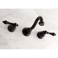 Kingston Brass Vintage 2-Handle Wall Mount Bathroom Faucet