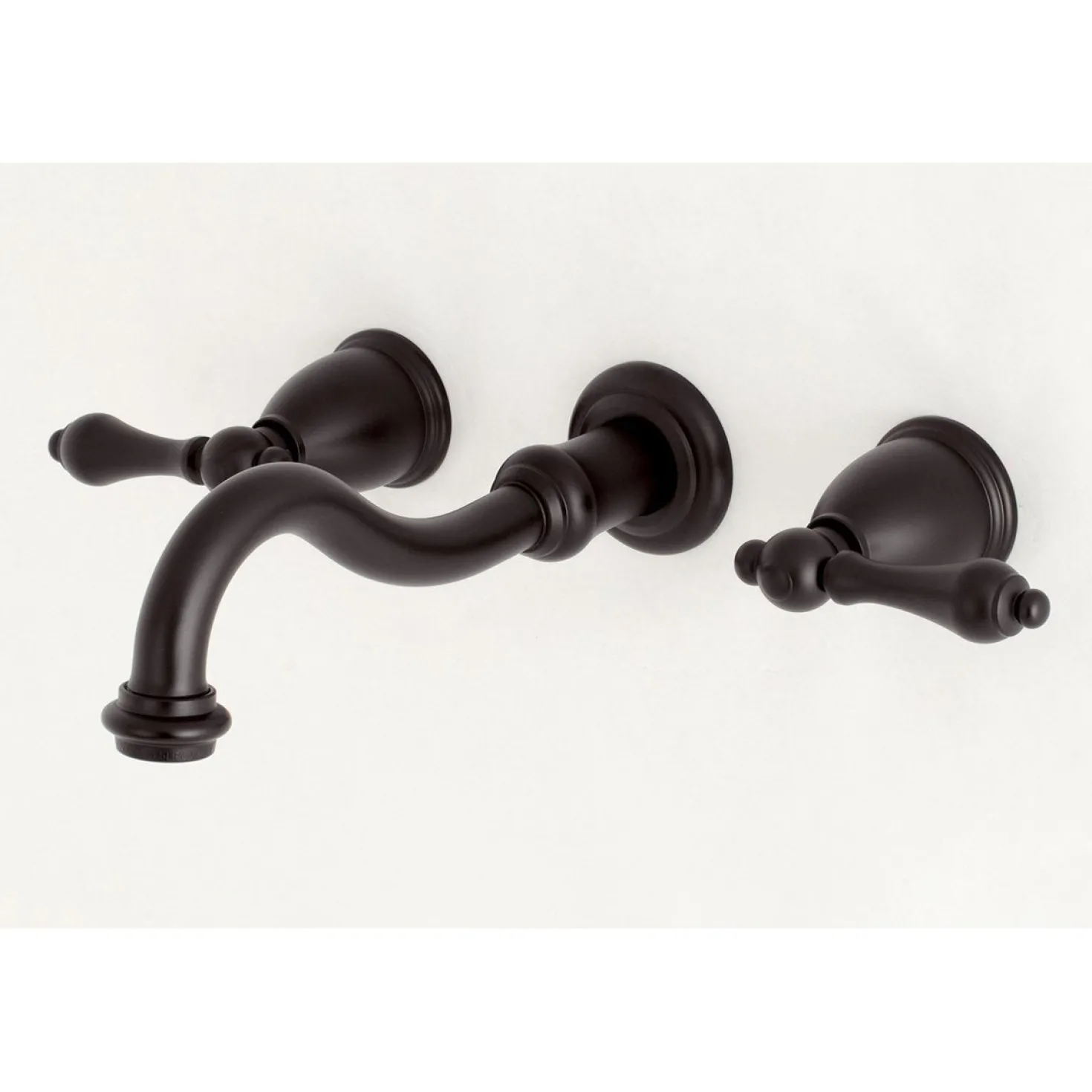 Kingston Brass Vintage 2-Handle Wall Mount Bathroom Faucet