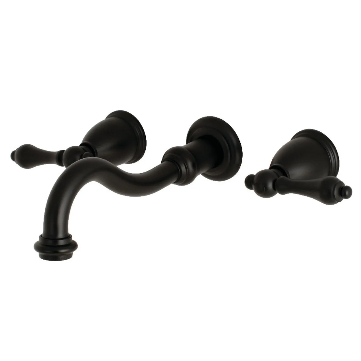 Kingston Brass Vintage 2-Handle Wall Mount Bathroom Faucet