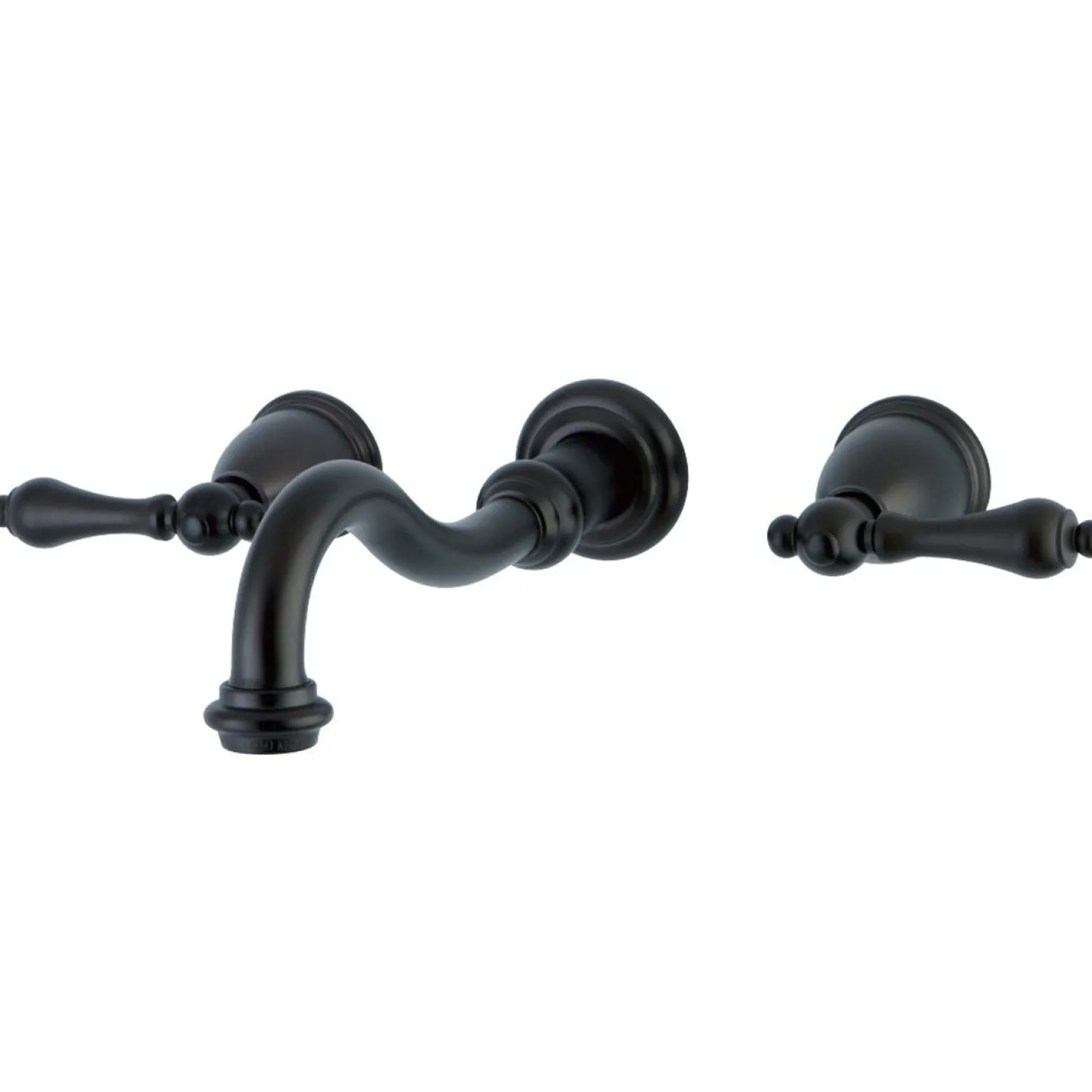 Kingston Brass Vintage 2-Handle Wall Mount Bathroom Faucet