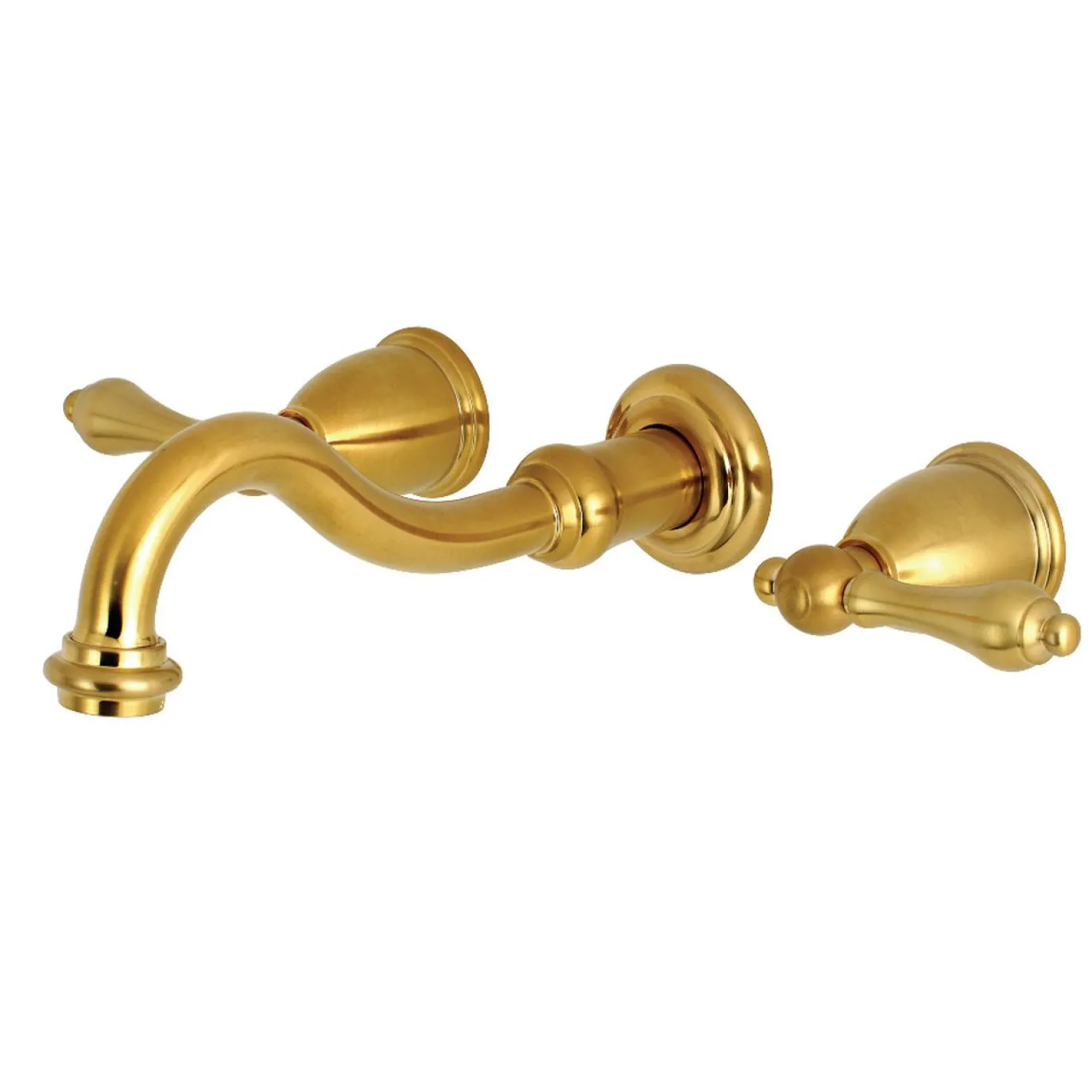 Kingston Brass Vintage 2-Handle Wall Mount Bathroom Faucet