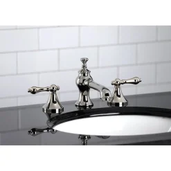Kingston Brass Vintage 3-Hole 8-Inch Widespread Bathroom Faucet