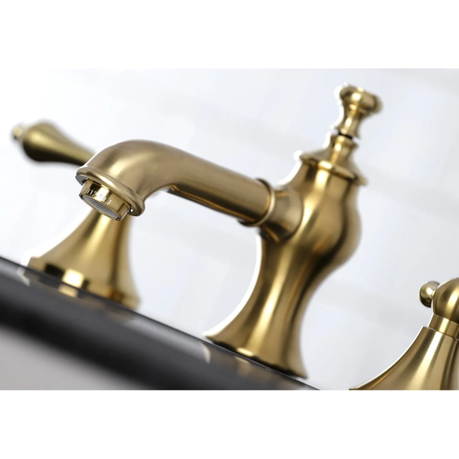 Kingston Brass Vintage 3-Hole 8-Inch Widespread Bathroom Faucet