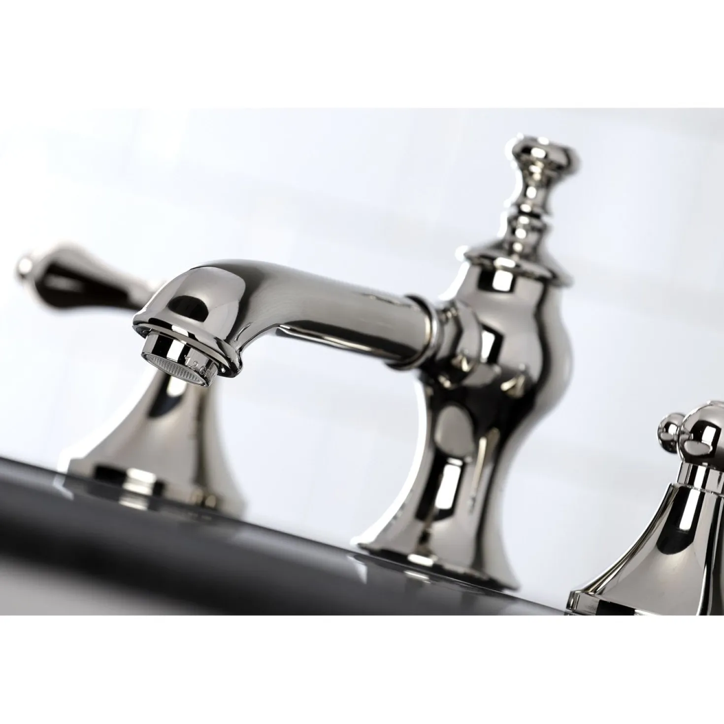 Kingston Brass Vintage 3-Hole 8-Inch Widespread Bathroom Faucet