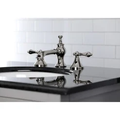 Kingston Brass Vintage 3-Hole 8-Inch Widespread Bathroom Faucet