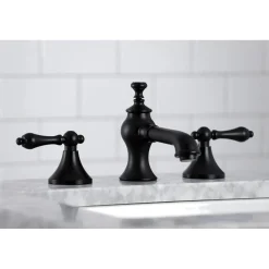 Kingston Brass Vintage 3-Hole 8-Inch Widespread Bathroom Faucet