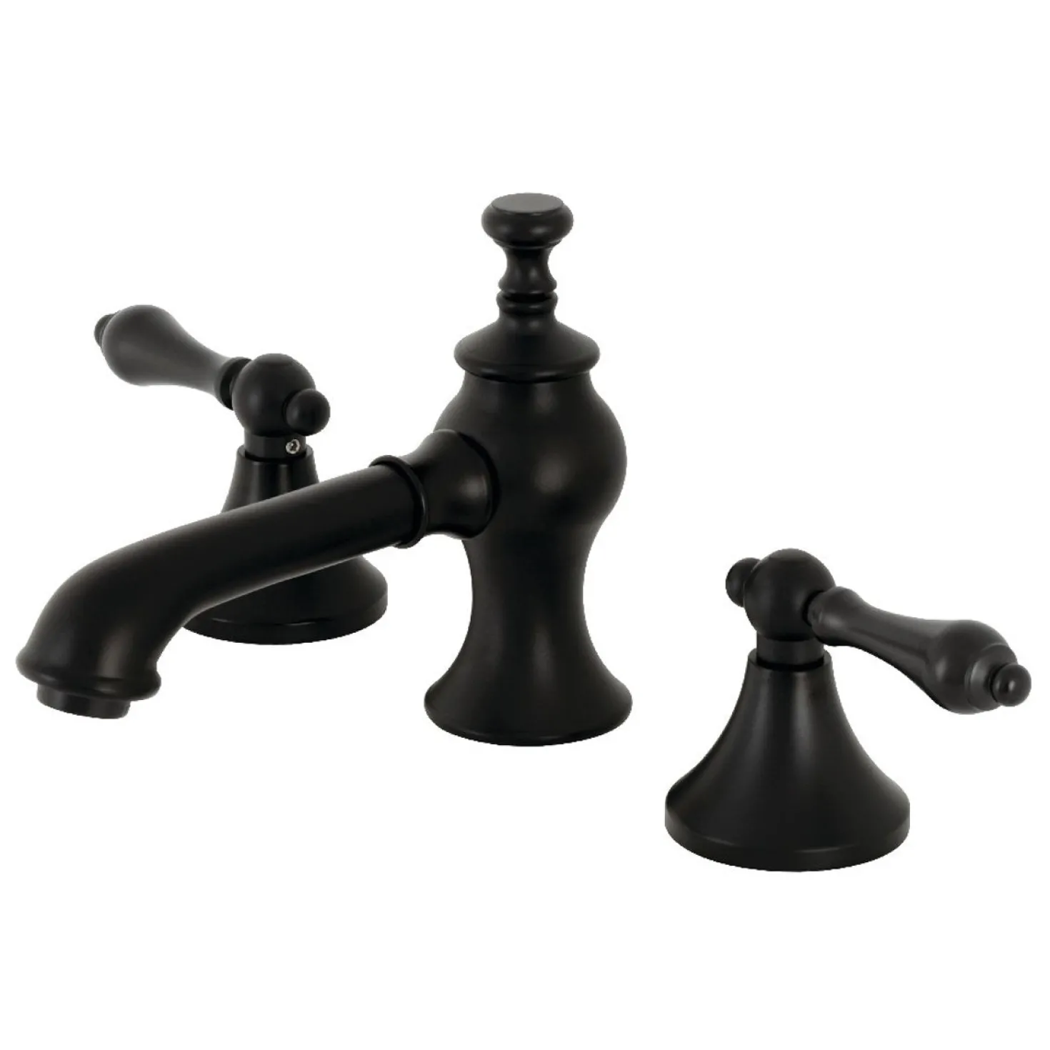 Kingston Brass Vintage 3-Hole 8-Inch Widespread Bathroom Faucet
