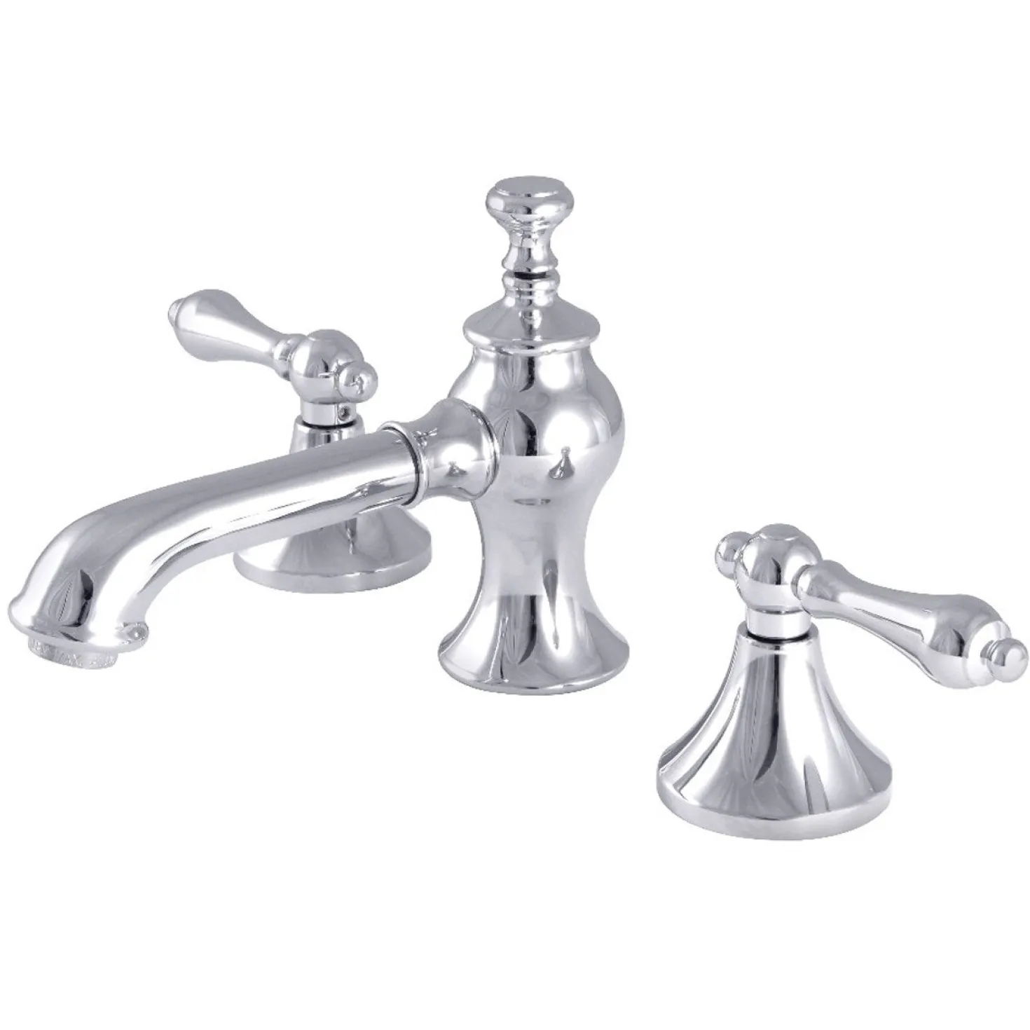 Kingston Brass Vintage 3-Hole 8-Inch Widespread Bathroom Faucet