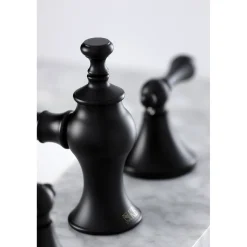 Kingston Brass Vintage 3-Hole 8-Inch Widespread Bathroom Faucet