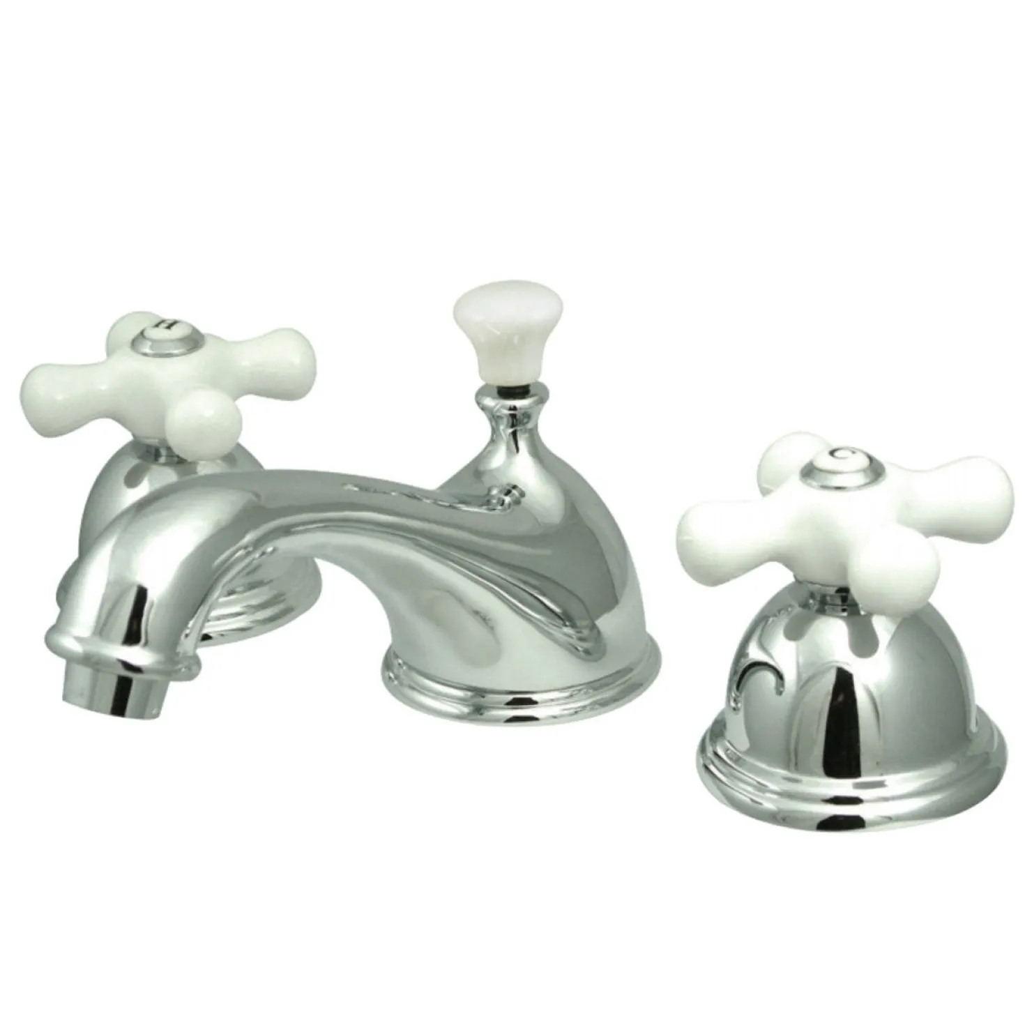 Kingston Brass Vintage 3-Hole 8 to 16-Inch Widespread Bathroom Faucet