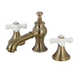 Kingston Brass Vintage 3-Hole 8" Widespread Bathroom Faucet