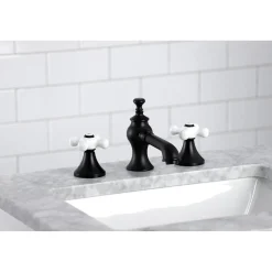 Kingston Brass Vintage 3-Hole 8" Widespread Bathroom Faucet