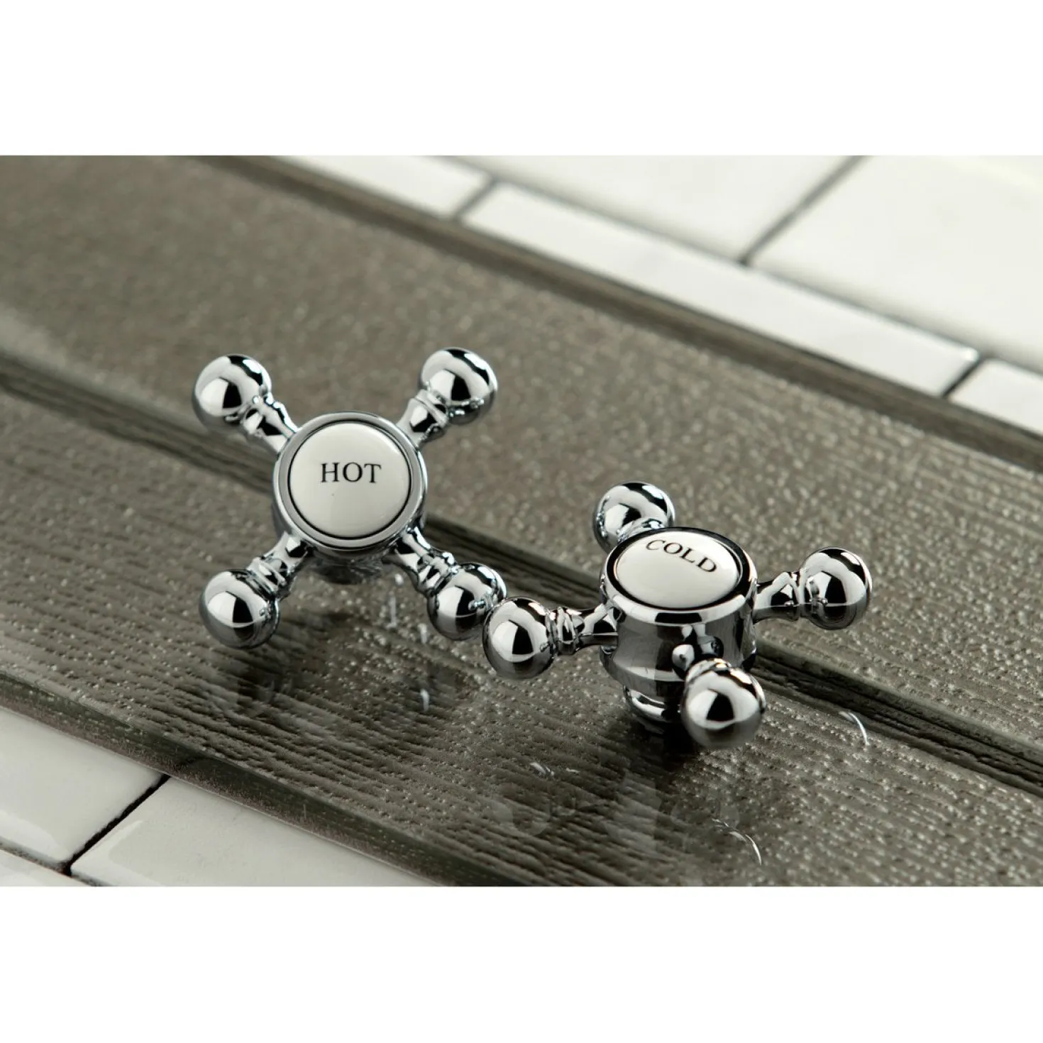 Kingston Brass Vintage 4-Inch Centerset Bathroom Faucet with Brass Pop-Up