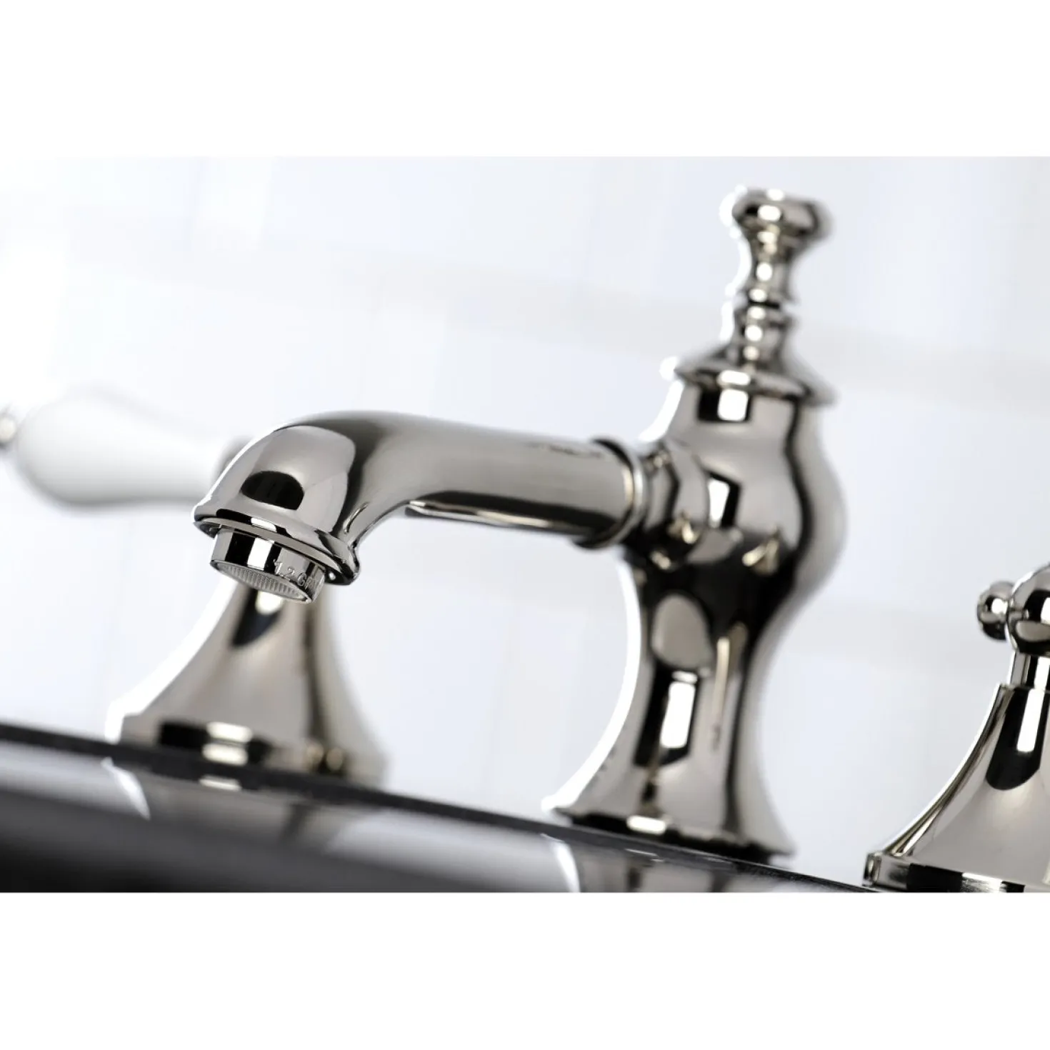 Kingston Brass Vintage 8-Inch Widespread Three-Hole Bathroom Faucet