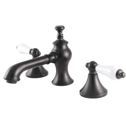 Kingston Brass Vintage 8-Inch Widespread Three-Hole Bathroom Faucet