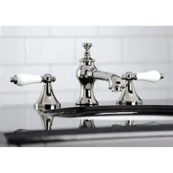 Kingston Brass Vintage 8-Inch Widespread Three-Hole Bathroom Faucet