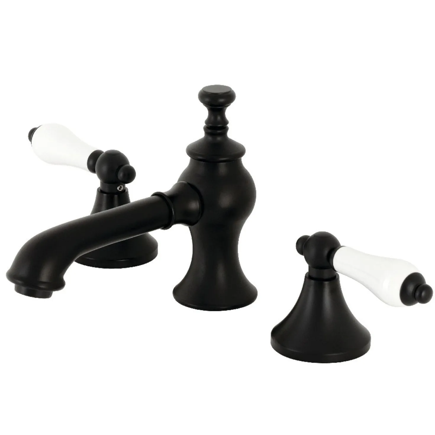 Kingston Brass Vintage 8-Inch Widespread Three-Hole Bathroom Faucet