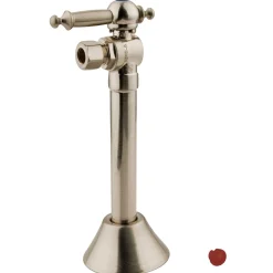 Kingston Brass Vintage 3/8" OD Compression, 1/2" Sweat Angle Shut-off Valve with 5" Extension
