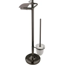Kingston Brass Vintage Pedestal Toilet Paper and Brush Holder