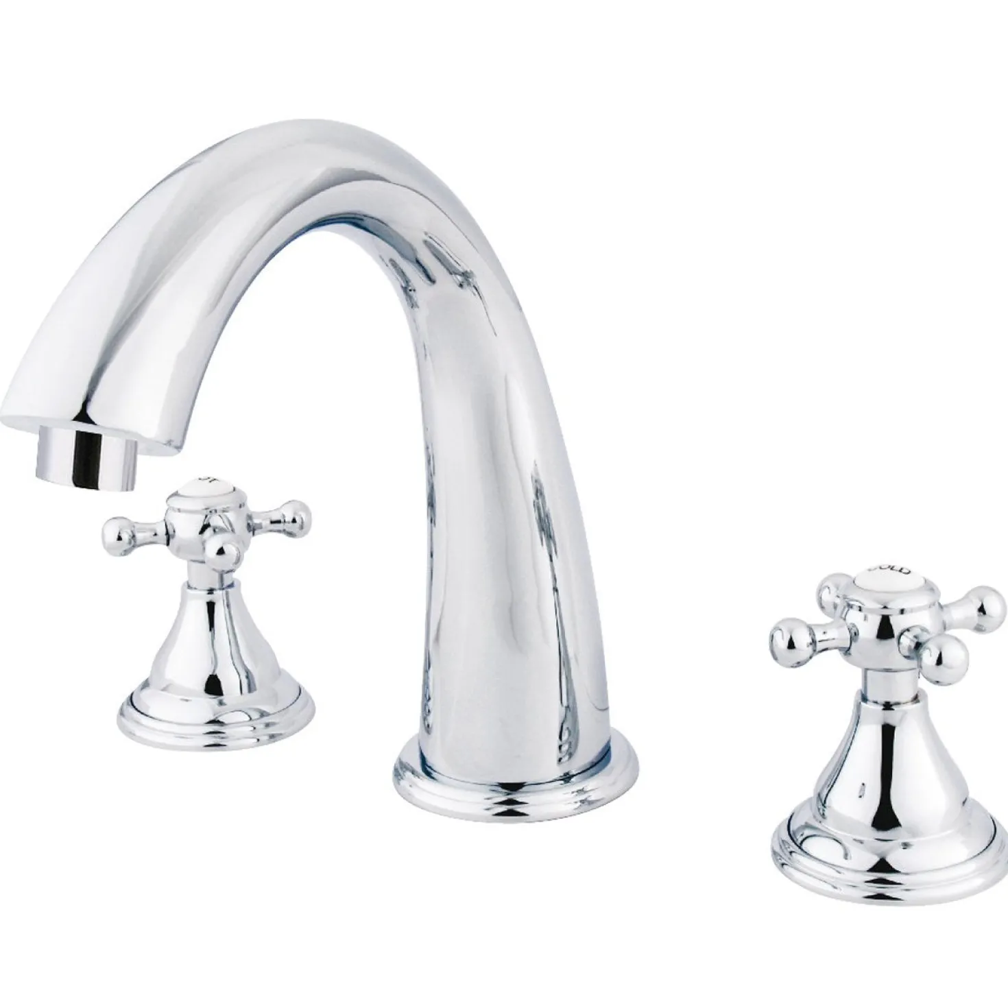 Kingston Brass Vintage Roman 8.44" x 8" x 7.13" Tub Faucet