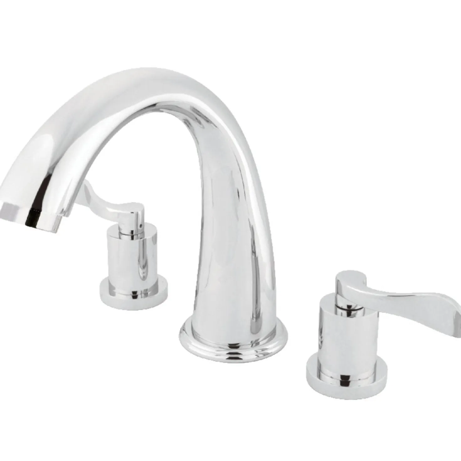 Kingston Brass Vintage Roman 8.44" x 7.13" x 3.25" Tub Faucet
