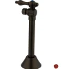 Kingston Brass Vintage 1/2" Sweat, 3/8" OD Compression with 5" Extension Angle Shut-off Valve