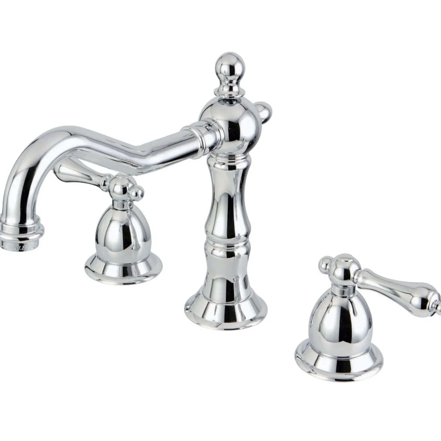 Kingston Brass Vintage Three-Hole 8 to 16-Inch Widespread Bathroom Faucet