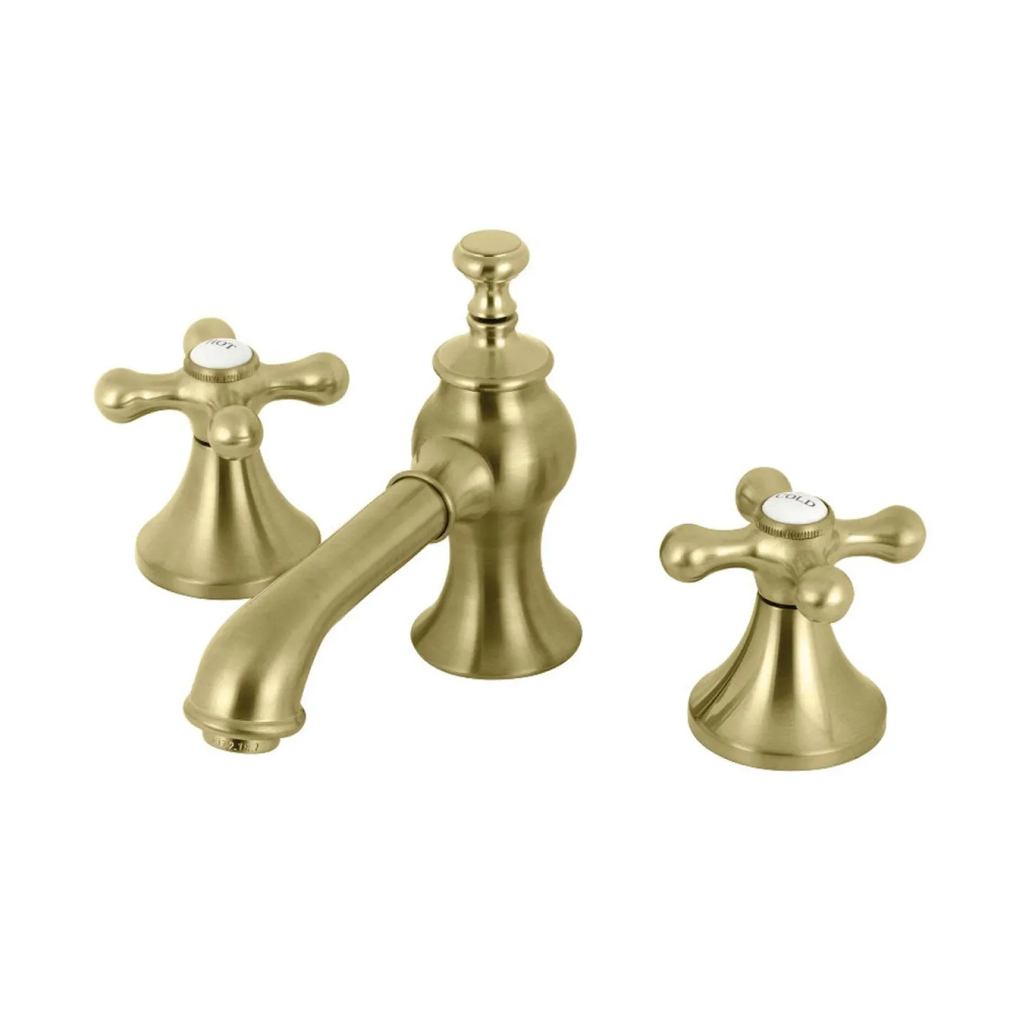 Kingston Brass Vintage Three-Hole 8-Inch Widespread Bathroom Faucet