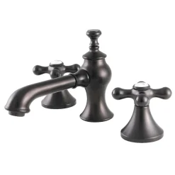 Kingston Brass Vintage Three-Hole 8-Inch Widespread Bathroom Faucet
