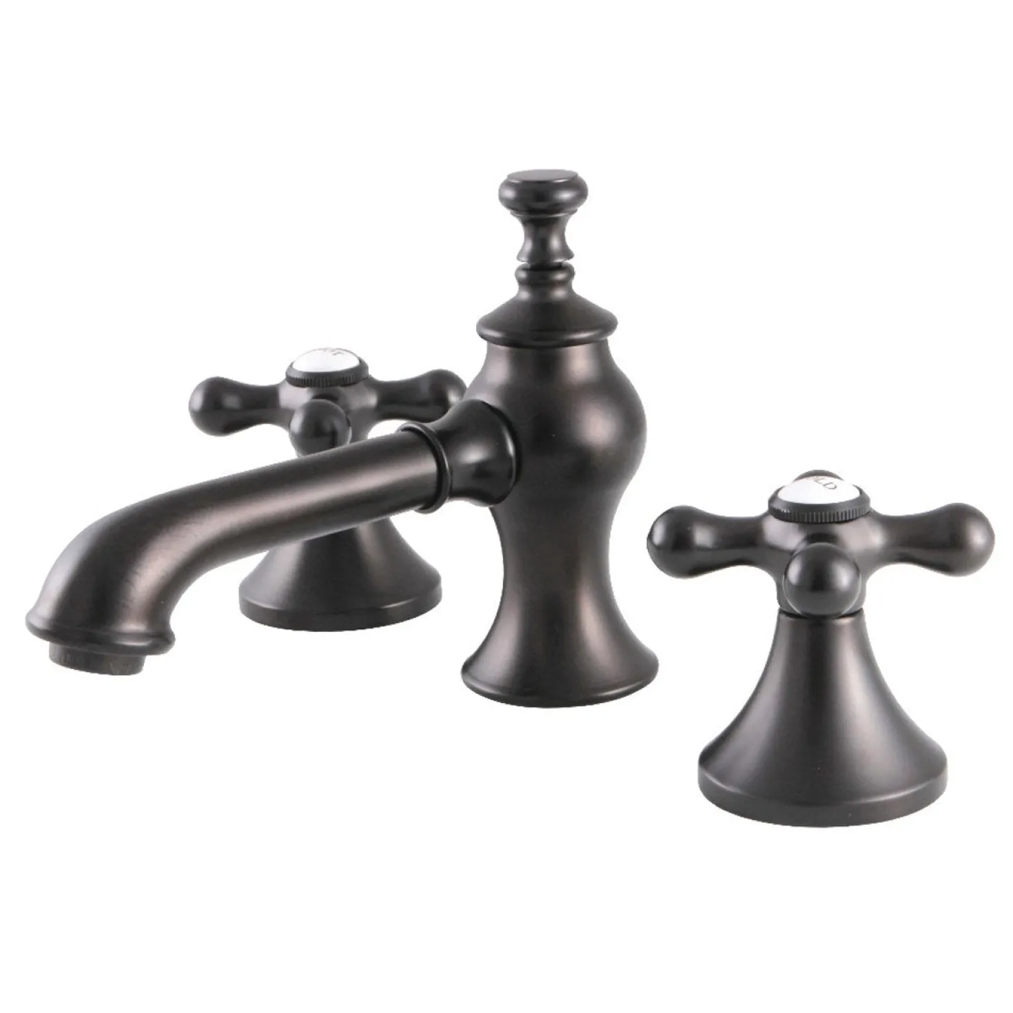 Kingston Brass Vintage Three-Hole 8-Inch Widespread Bathroom Faucet