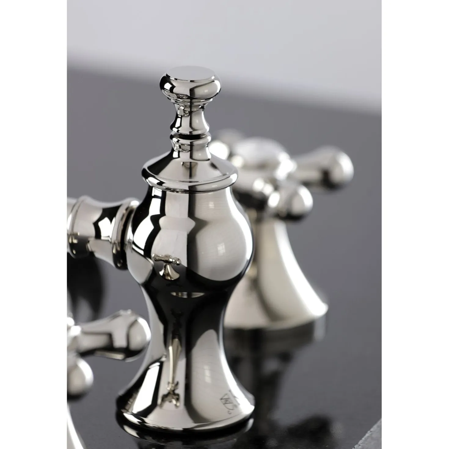 Kingston Brass Vintage Three-Hole 8-Inch Widespread Bathroom Faucet