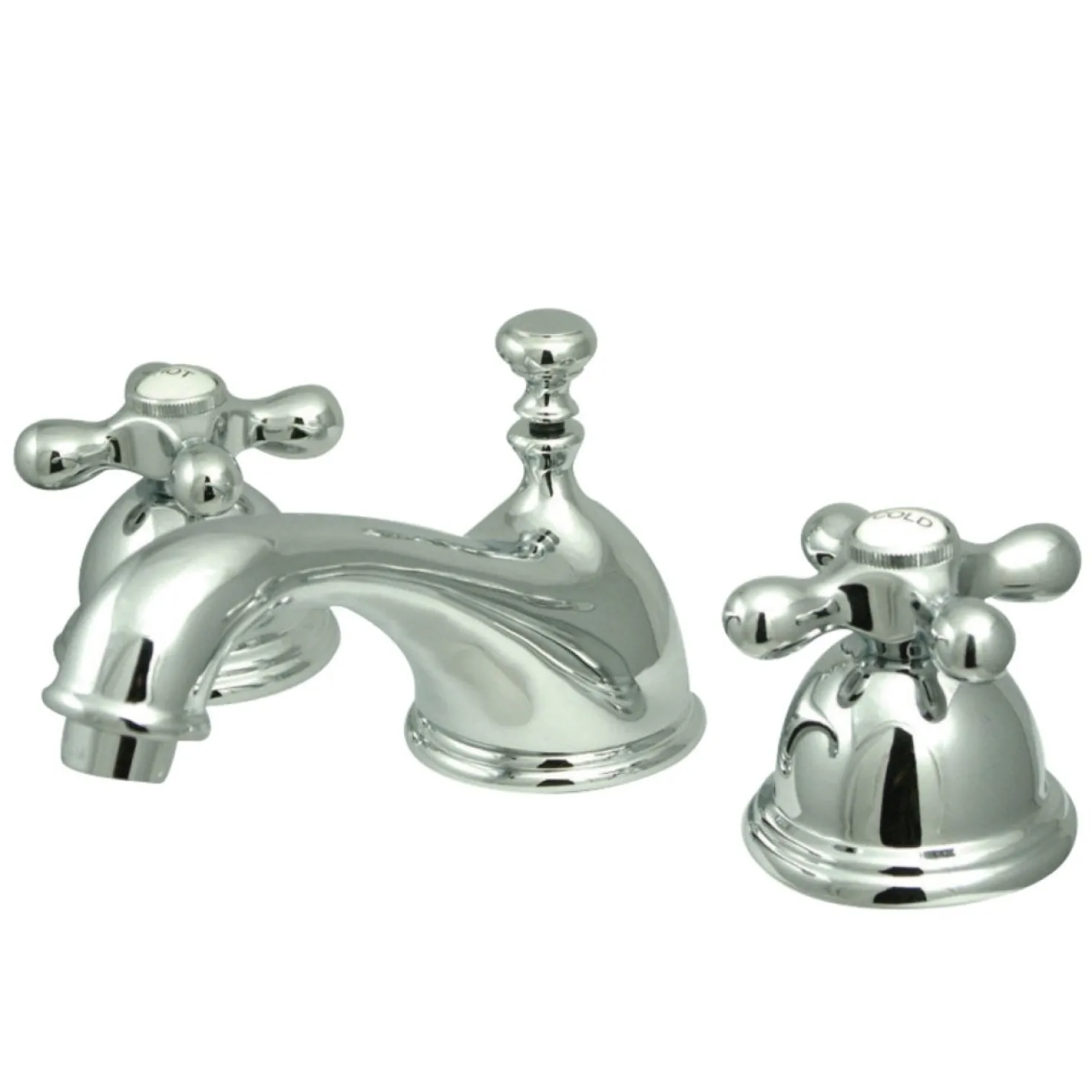 Kingston Brass Vintage 8 to 16-Inch Widespread 3-Hole Bathroom Faucet