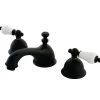 Kingston Brass Vintage 8 to 16-Inch Widespread Deck Mount Bathroom Faucet