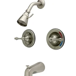 Kingston Brass Vintage Tub and Shower Faucet with Two Handle