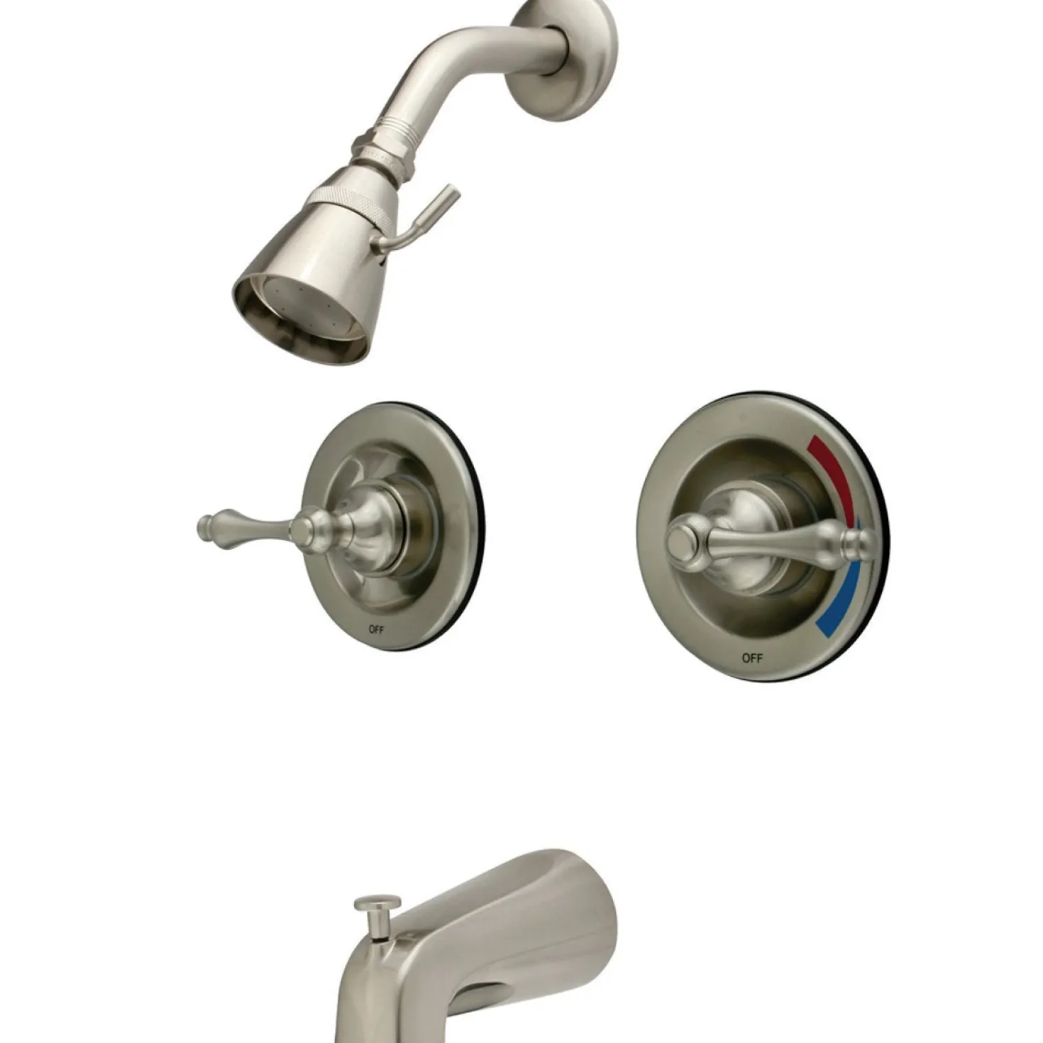 Kingston Brass Vintage Tub and Shower Faucet with Two Handle