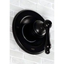 Kingston Brass Vintage Twin Handles Tub Shower Faucet