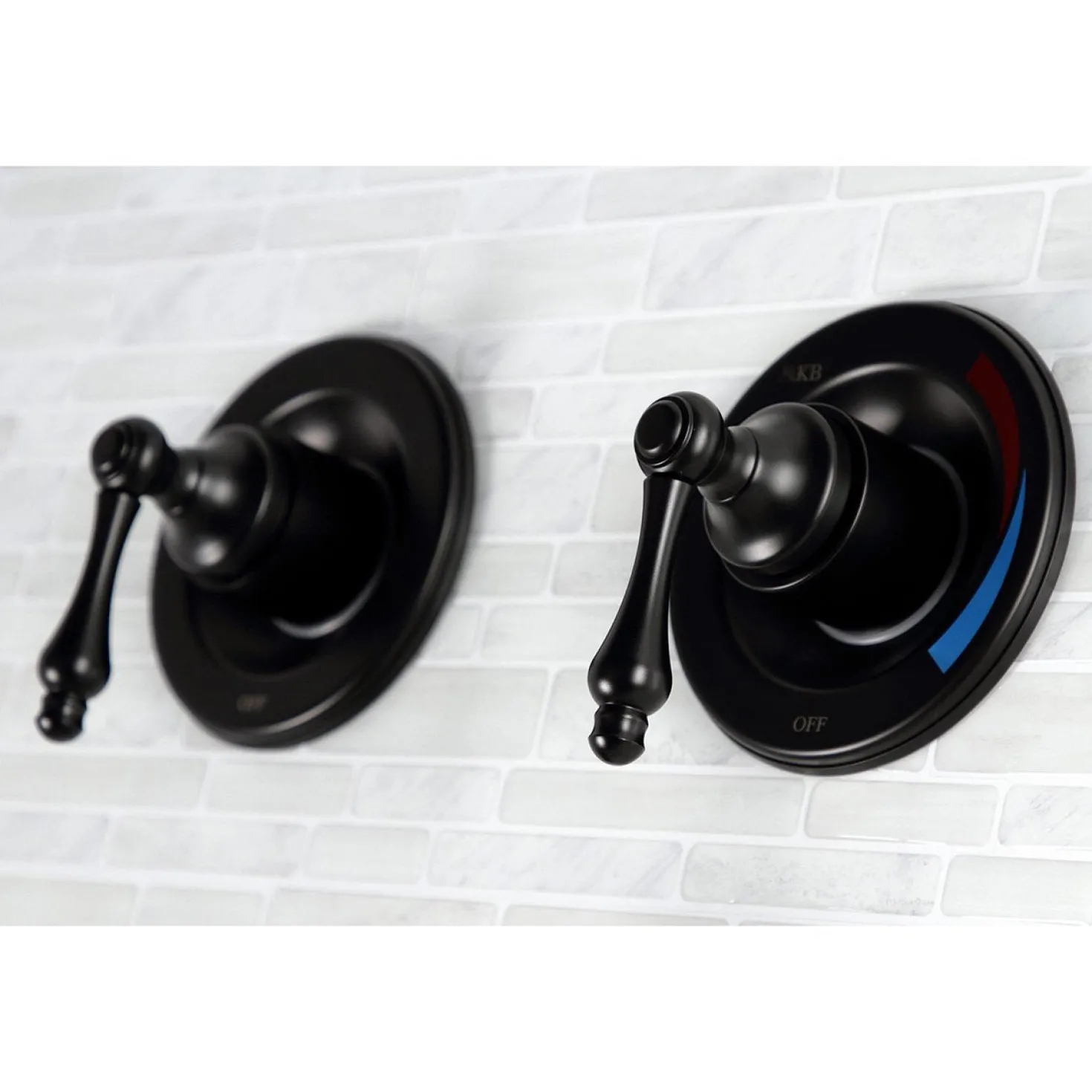 Kingston Brass Vintage Twin Handles Tub Shower Faucet